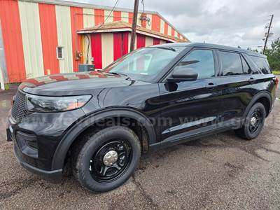 2025 (New-Never Titled) Ford Explorer Police Interceptor AWD