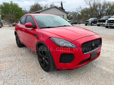 BANK REPO AUCTION – 2018 Jaguar E-Pace P250 First Edition