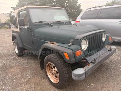 1997 Jeep Wrangler Manual transmission
