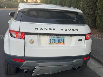 2012 Land Rover Range Rover Evoque