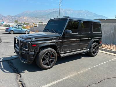 2015 MERCEDES-BENZ G 63 AMG RUNS AND DRIVES - SHIPPING AVAILABLE