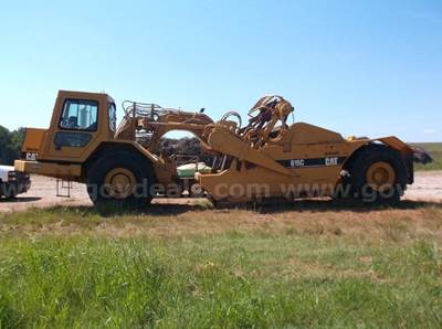 2008 Caterpillar 615C II Pull Scraper Pan