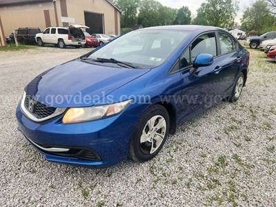 2013 Honda Civic LX Sedan 5-Speed AT No Reserve