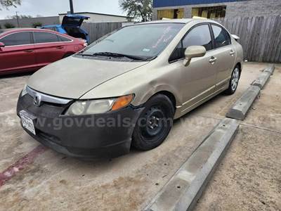 2008 Honda Civic Sdn LX FWD 4D Sedan 1.8 4cyl.