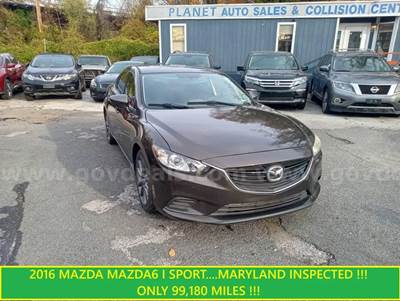2016 Mazda Mazda6 i Sport AT....MARYLAND INSPECTED !!! 99,180 ONLY  MILES !!!