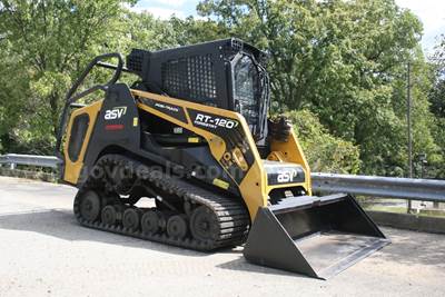 2017 ASV RT-120 Forestry Skid Steer 120HP Diesel Turbocharged
