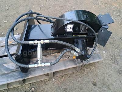 FACTORY-Brand New GIYI : SZYMJ Mini Hydraulic Skid Steer Stump Grinder Attachment