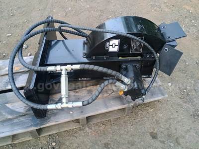 FACTORY-Brand New GIYI : SZYMJ Mini Hydraulic Skid Steer Stump Grinder Attachment