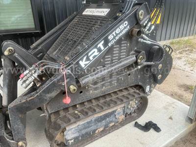 2023 KRT ST650 Mini Track Loader - includes Bucket, Grapple & Land Plane
