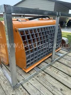 LandHonor DCM-11-250G Double Discharge Concrete Mixer Skid Steer Attachment — Brand New