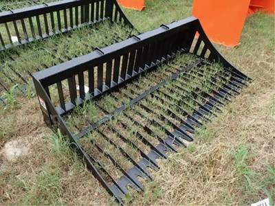 (1) Factory-New / Unused PABREAK 84 Skid Steer Rock Bucket (Model GB-160)