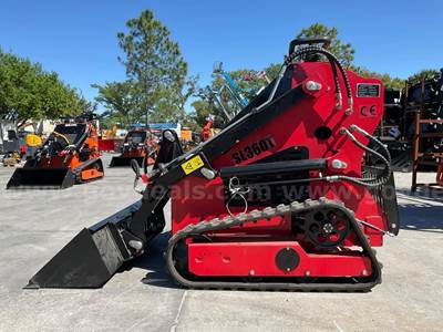 NEVER USED 2026 STAND ON SKID STEER LOADER MODEL 360T