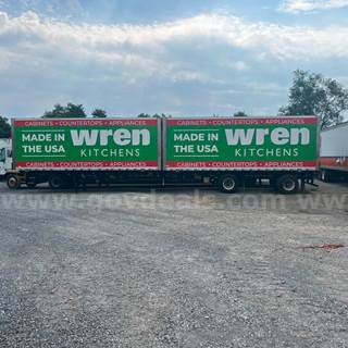 BWS Manufactured Trailer With (2) 26 Storage Containers
