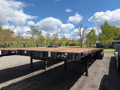 2015 Great Dane 53 Ft Flatbed T/A Trailer