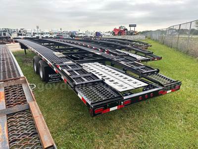 2022 Kaufman FW-10K-56LPS T/A 3-Car Open Car Carrier Trailer (Unused)