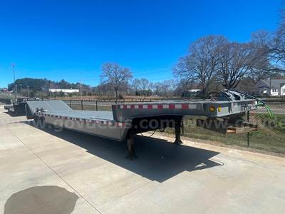 1998 Trail-Eze Hydraulic Tail Equipment Trailer