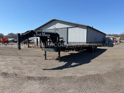 2013 trail master gooseneck flatbed 40’