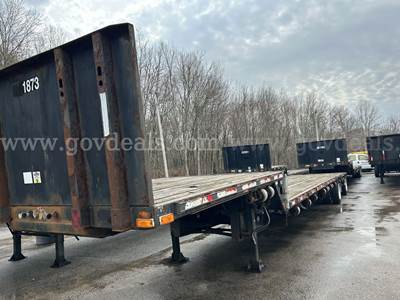 2006 Transcraft Johnson T/A Utility Step Deck Trailer