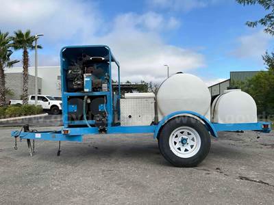 HYDRO ENGINEERING 5/3000GOVS TRAILER MOUNTED PRESSURE WASHER, DIESEL