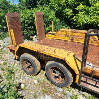 Heavy-Duty Dual-Axle Utility Trailer