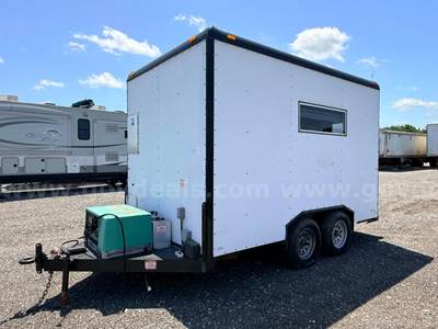 17 Communications Enclosed Trailer