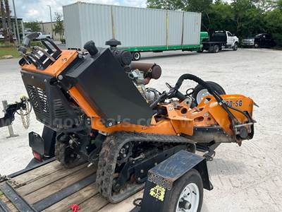 BARRETO STUMP GRINDER MODEL 30SG WITH TRAILER