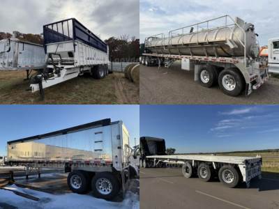39 Lots: Wide Variety of Trailers
