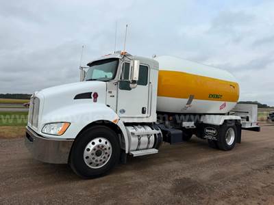 2017 KENWORTH T370 ARROW PROPANE TANK BOBTAIL