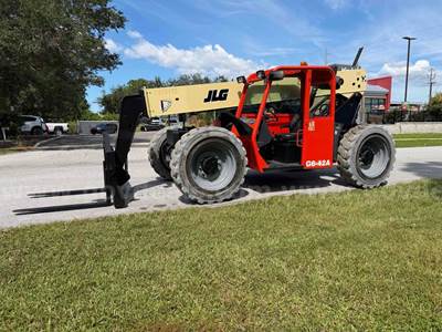 2014 JLG TELEHANDLER MODEL G6-42A, CUMMINS DIESEL