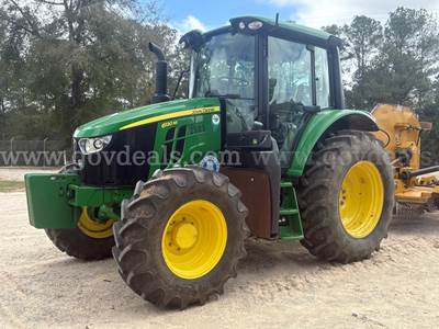 2 Lots: 2023 John Deere 6120M Tractor