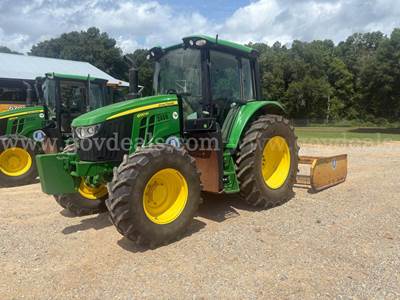 2 Lots: 2023 John Deere 6120M Tractor
