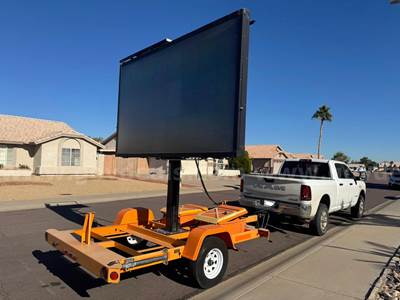 2020 SOLAR TECH SIGN TRAILER