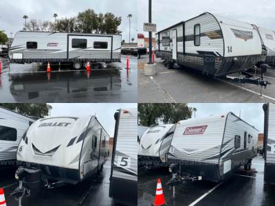 4 Lots: 2020 Keystone & Forest River Travel Trailers