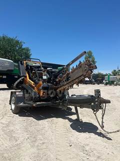 2020 BARRETO E2036RTK TRENCHER WITH 2020 SUPPORT TRAILER, BILL OF SALE ONLY
