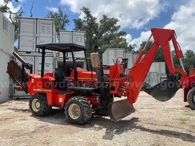 DITCH WITCH 5020DD TRENCHER H512, BACKHOE, DIESEL, RUNS AND OPERATES