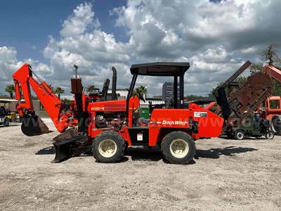 DITCHWITCH TRENCHER H512, BACKHOE, DIESEL
