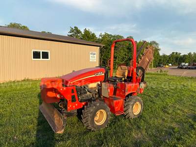 Ditch Witch RT45 4WD Ride-On Trencher 4-way Blade Deutz Diesel