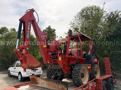 2017 Ditch Witch RT80 Wheel Mounted Chain Trencher