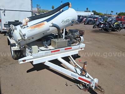 2012 Pacific Tek PV100 Vacuum Trailer