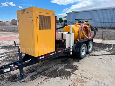 2009 Vac-Tron FM350DT Vacuum Excavator/Hydro Excavation Trailer