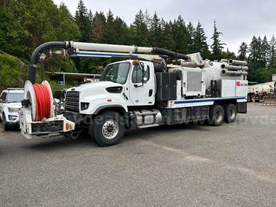 2016 Freightliner 114SD w/ Vaccon Sewer Maintenance Body