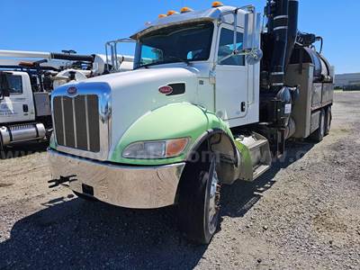 Vactor Truvac HXX Hydro Excavator Mtd on 2016 Peterbilt 348 T/A Truck