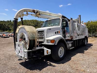 Vac-Con Combination Sewer Cleaner & Vacuum Mtd on 2007 Sterling L7500 S/A Truck