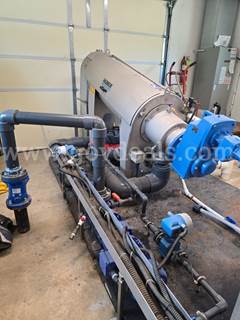 2010 HUBER ROTAMAT® RoS3Q-280 Complete Screw Press Dewatering System | 480V