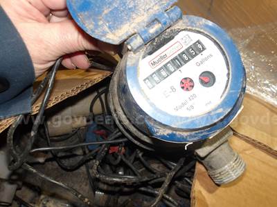 3 Pallets of 843 Muller 5/8 Water Meters w/ Couple Larger Meters Included