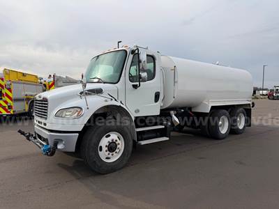 2016 Freightliner Ledwell 4,000 Gallon Water Tank Truck