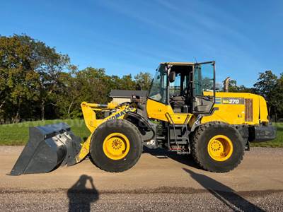 2016 KOMATSU WA270-7 Wheel Loader