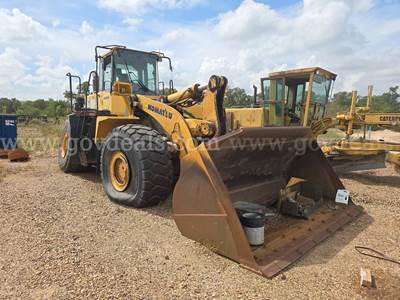 2007 Komatsu WA500-6 4WD Articulated Wheel Loader-Inoperable