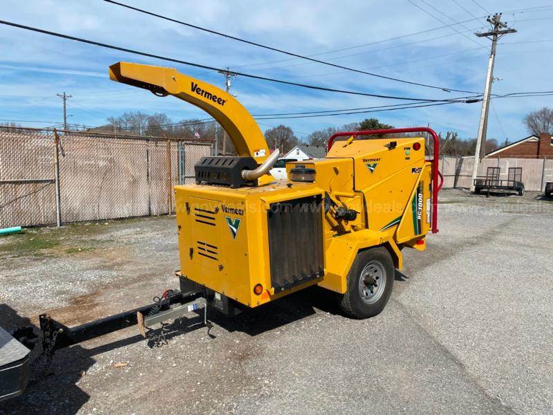 2016 Vermeer BC1000XL Chipper For Sale, 89 Hours Lafayette, TN 8227