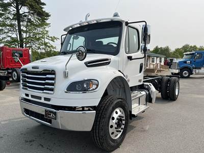 Freightliner M2 106 Single Axle Cab & Chassis Truck - Cummins, 330HP, Automatic